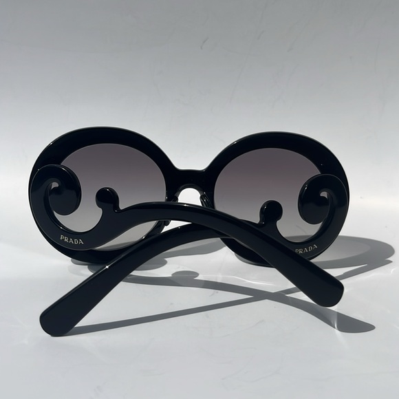 Authentic Prada Round Sunglasses ~ Catwalk SPR27NS - Picture 6 of 16